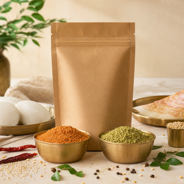 Spicy Sesame Idli Milagai Podi